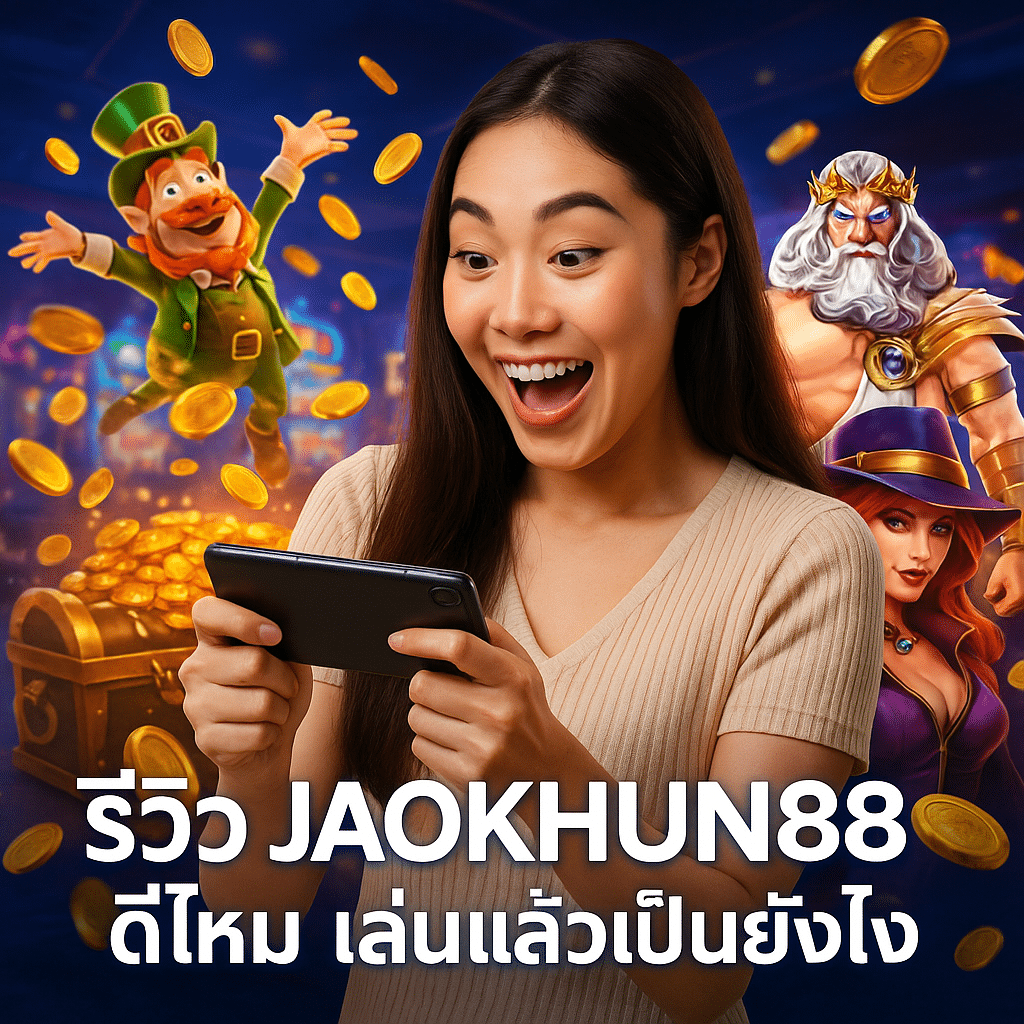 รีวิว JAOKHUN88 ดีไหม เล่นแล้วเป็นยังไง
