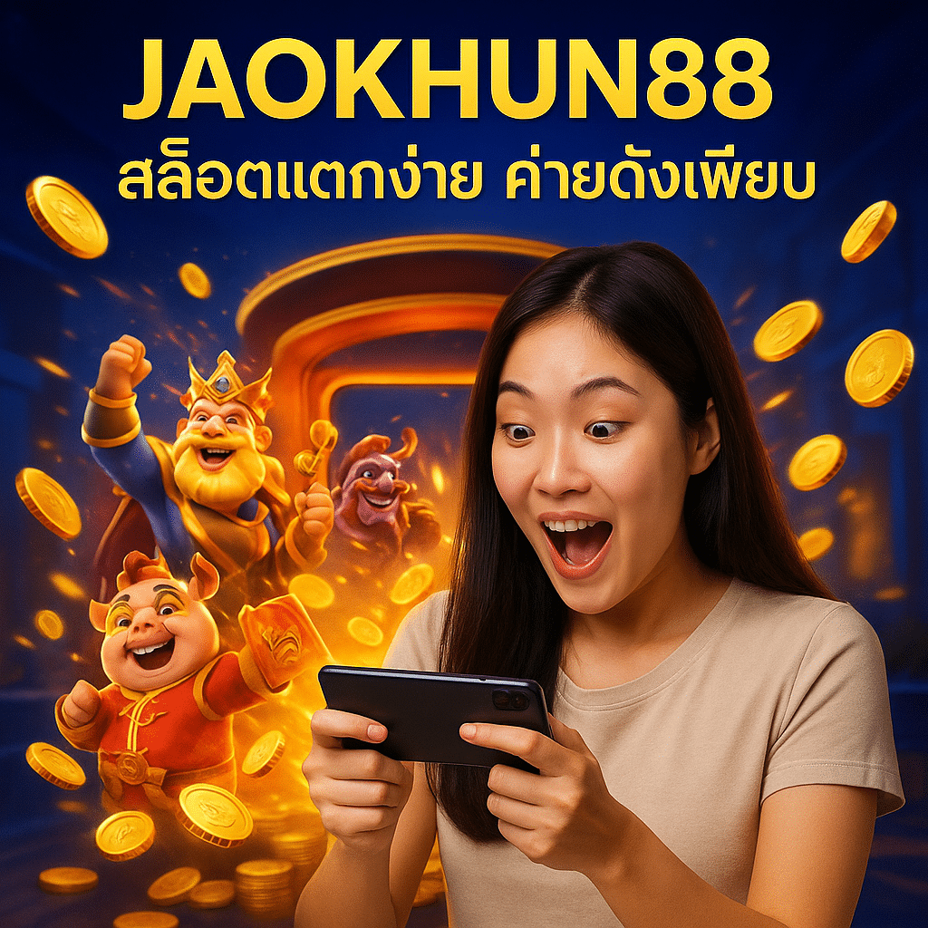 JAOKHUN88 สล็อตแตกง่าย ค่ายดังเพียบ