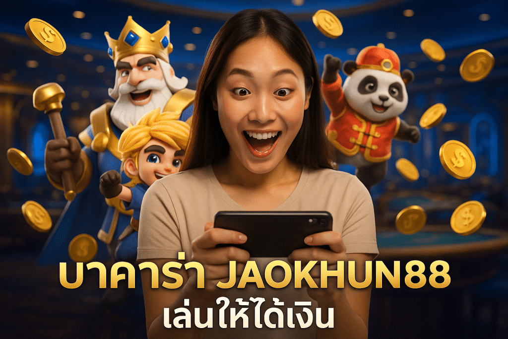 บาคาร่า JAOKHUN88 เล่นให้ได้เงิน