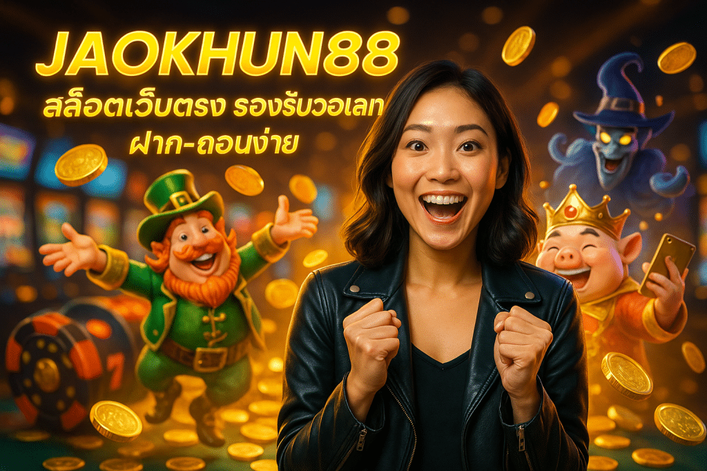 JAOKHUN88 สล็อตเว็บตรง รองรับวอเลท ฝาก-ถอนง่าย