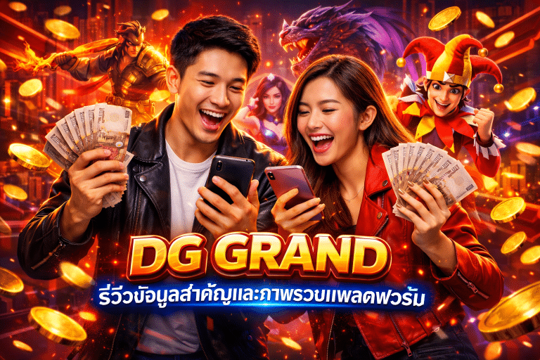 DG GRAND รีวิวข้อมูลสำคัญและภาพรวมแพลตฟอร์ม